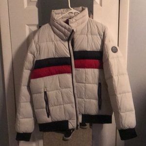 Red, white, blue Tommy Hilfiger winter jacket